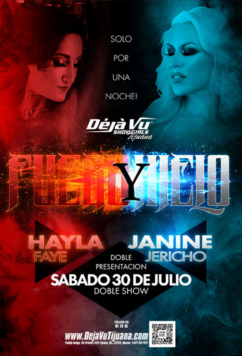 Hayla Faye Y Janine Jericho Tocando en Vivo - Tijuana Strip Club (cerca de San Diego)