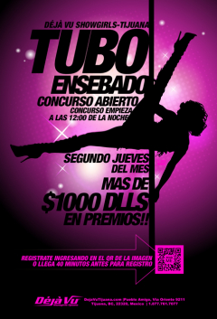 Tubo Ensebado Concurso Abierto Tijuana Strip Club (cerca de San Diego)