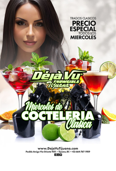 Miercoles de Cocteleria Clasica
