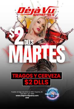 $2 Dlls Martes